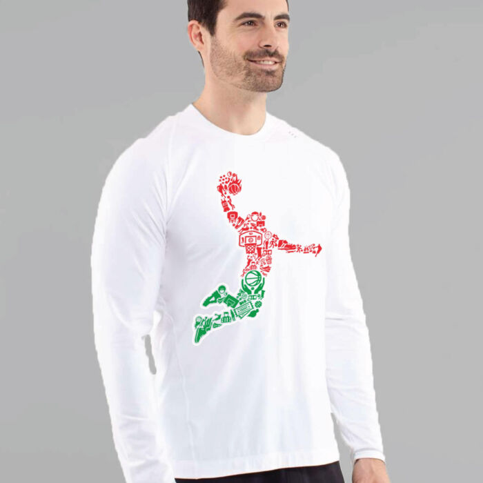 Men Long Sleeve Shirt I بلوزة كم طويل رجالي Thumbnail