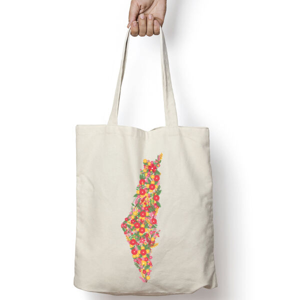 Floral Palestine Map Thumbnail