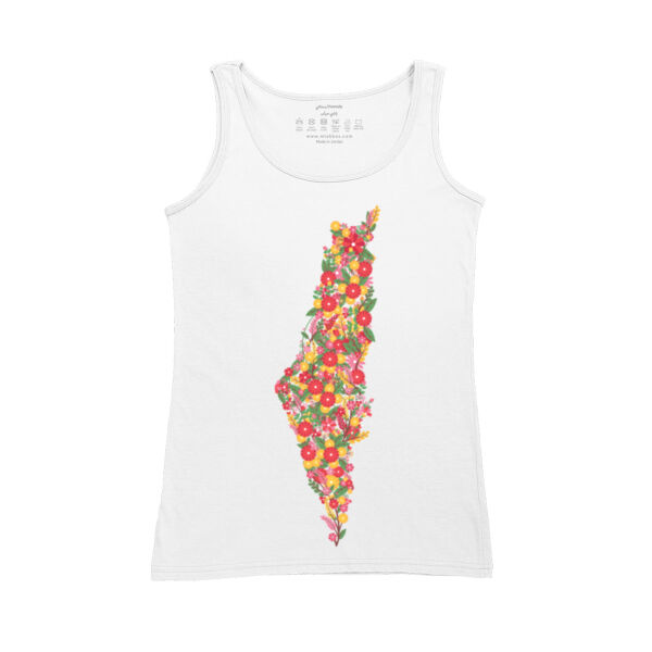 Floral Palestine Map Thumbnail