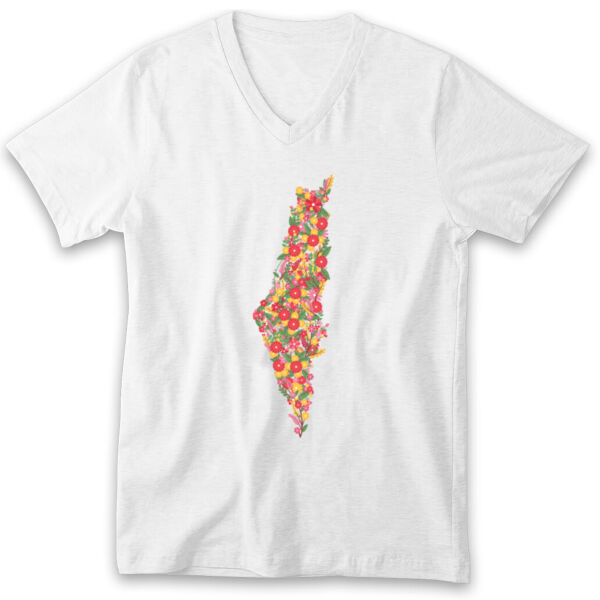 Floral Palestine Map Thumbnail