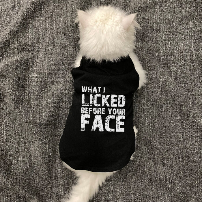 What I Licked Pet Shirt Thumbnail