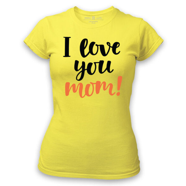 I Love You Mom Tshirt Thumbnail