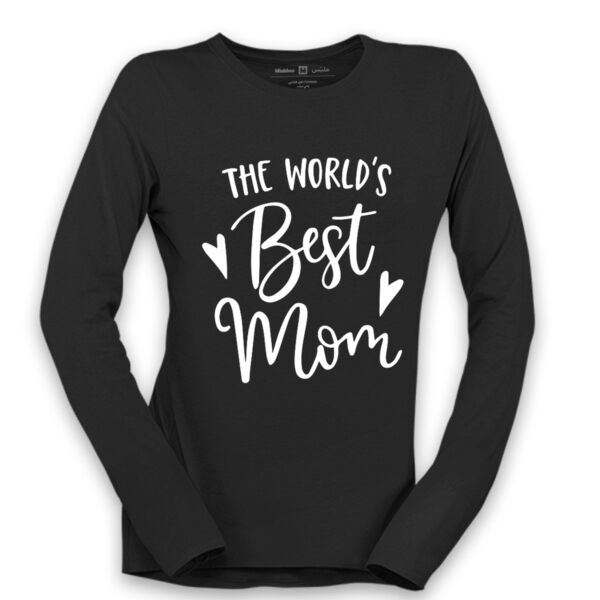 World Best Mom Long Sleeve Shirt Thumbnail