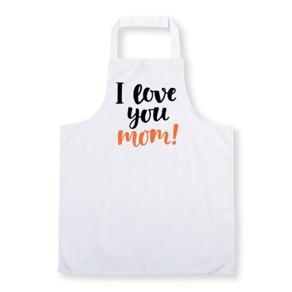 I Love You Mom Apron Thumbnail