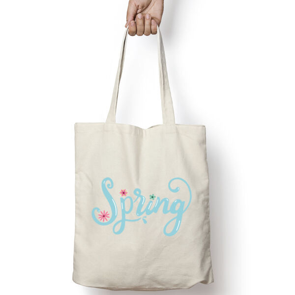 Hello Spring 2 Tote Bag Thumbnail