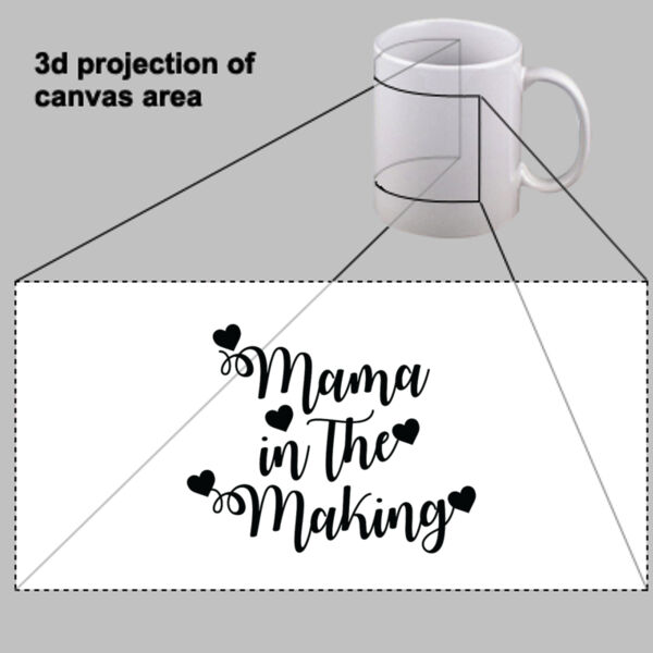 Pregnant Lady Mug Thumbnail