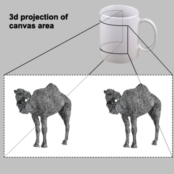 Camel Doodle Mug Thumbnail