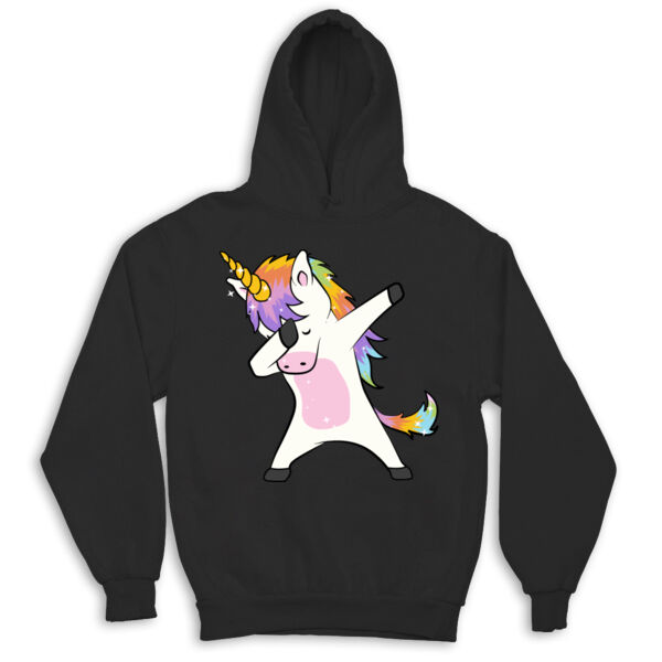 Dabbing Unicorn Hoodie Thumbnail