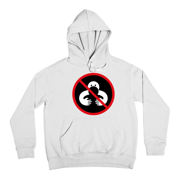 No Hugging Hoodie Thumbnail