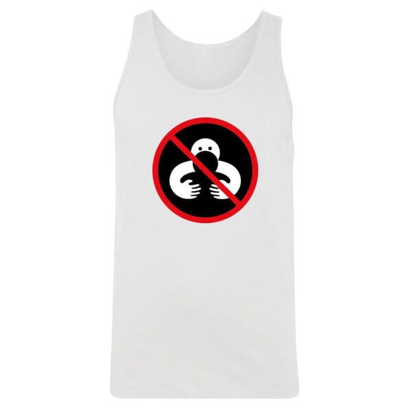 No Hugging Men Tank Top Thumbnail