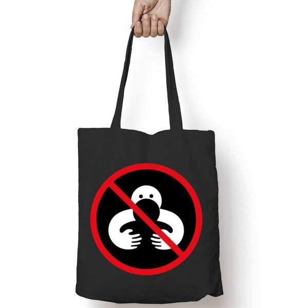 No Hugging Tote Bag Thumbnail