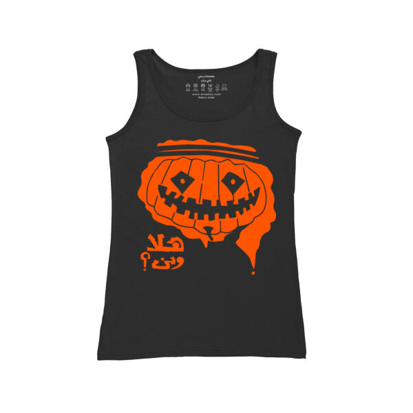 HalaWeen Pumpkin Tank Top Thumbnail