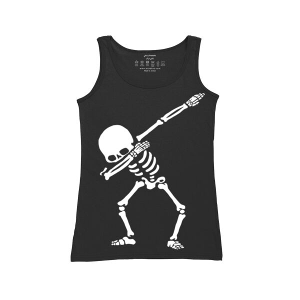 Skeleton Dabbing Tank Top Thumbnail