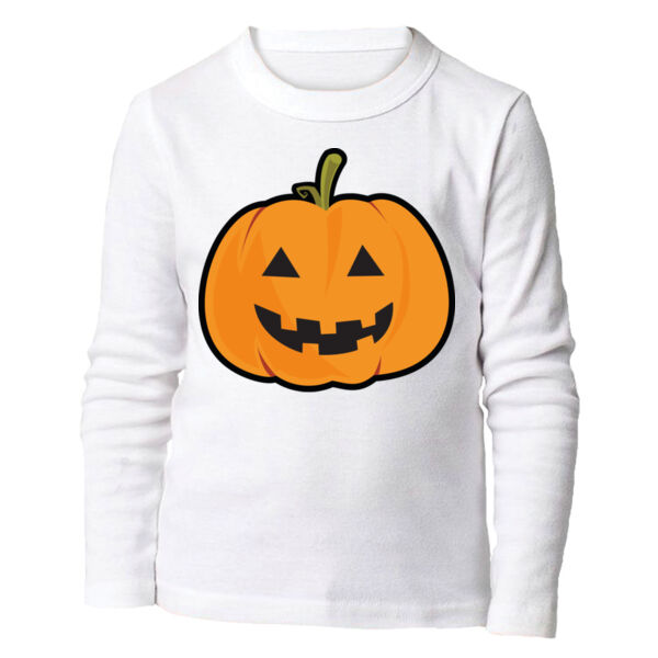 Pumpkin Head Long Sleeve Shirt Thumbnail