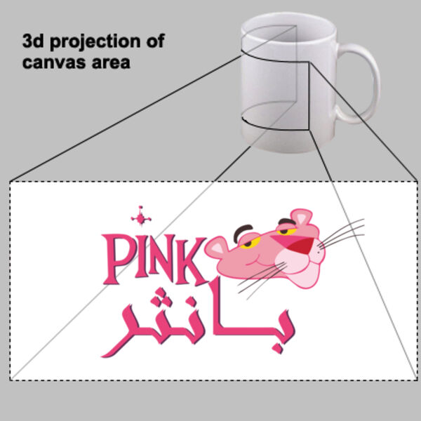 Pink Panther Mug By Lorans Thumbnail