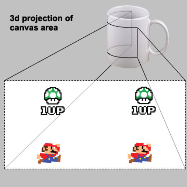 Mario Level Up Mug By Lorans Thumbnail
