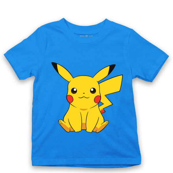 Pikachu Kids Tshirt By Lorans Thumbnail