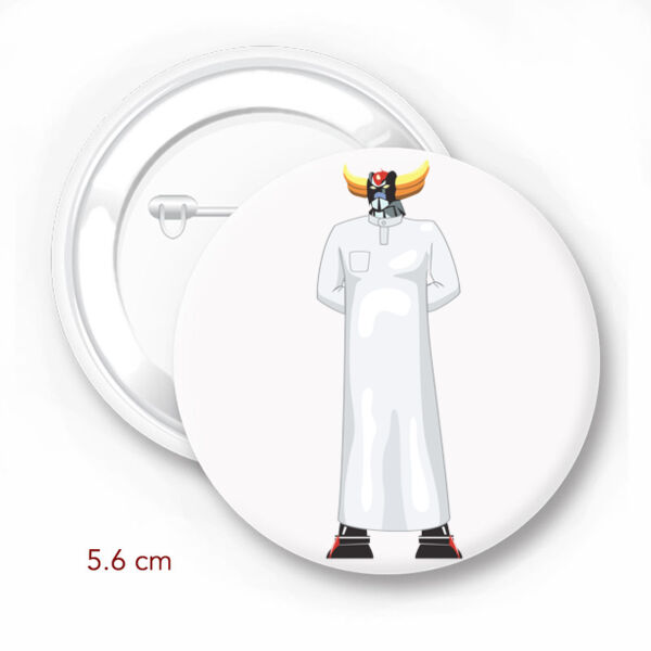 Grendizer 5.6cm Pin Thumbnail