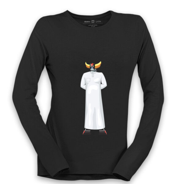 Grendizer Womens Long Sleeve Shirt Thumbnail