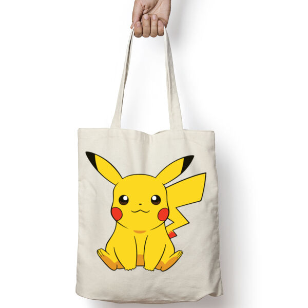 Pikachu Tote Bag By Lorans Thumbnail