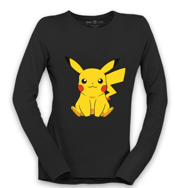 Pikachu Womens Long Sleeve Shirt By Lorans Thumbnail