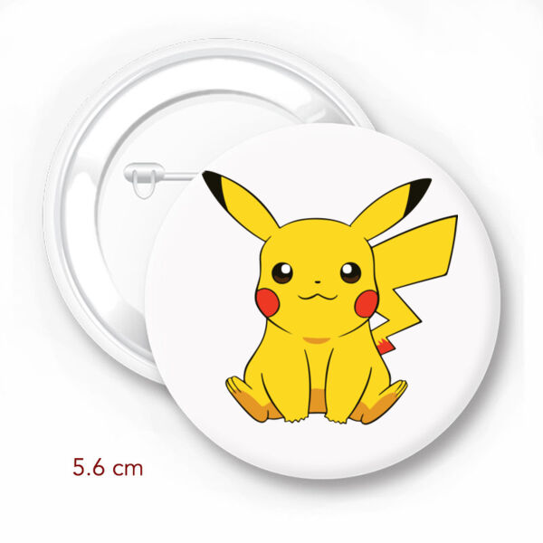 Pikachu Kids 5.6cm Pin By Lorans Thumbnail