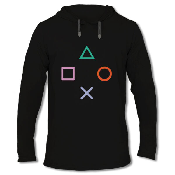 PlayStation Light Hoodie By Lorans Thumbnail