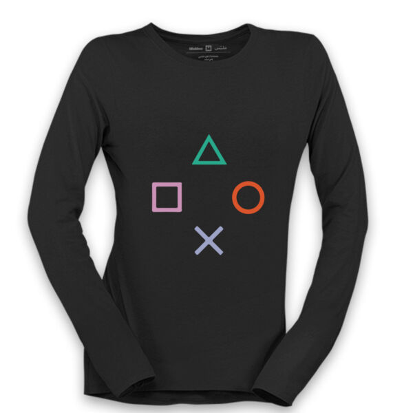 PlayStation Womens Long Sleeve Shirt By Lorans Thumbnail