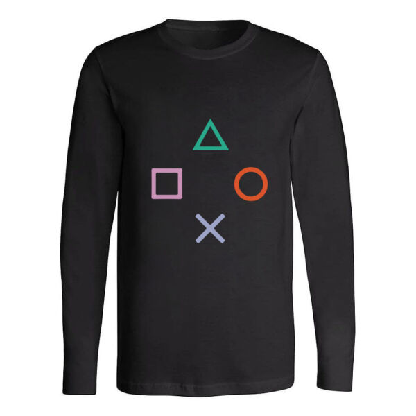 PlayStation Men Long Sleeve Shirt By Lorans Thumbnail