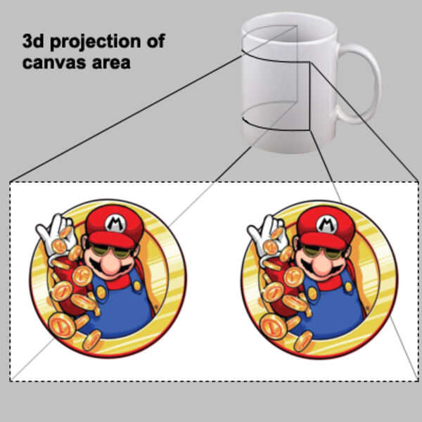 Mario Coins Mug By Lorans Thumbnail