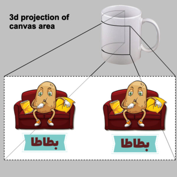 Batata Mug By Lorans Thumbnail