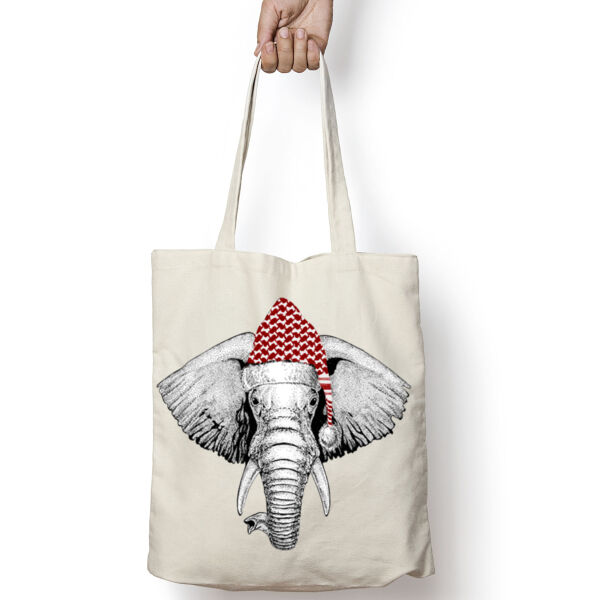 Elephant Shmagh Christmas Hat Thumbnail