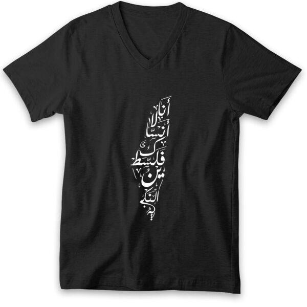 la Anasaki Falasteen V-neck Tshirt Thumbnail