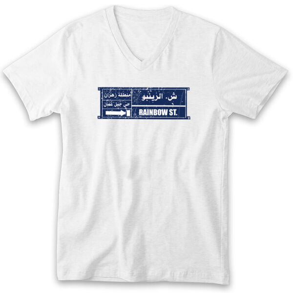 Rainbow Street V-neck Tshirt Thumbnail