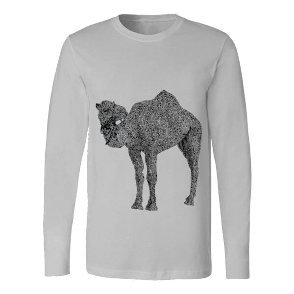 Camel Doodles Long Sleeve Shirt Thumbnail