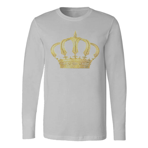 Jordanian Crown Doodle Long Sleeve Shirt Thumbnail