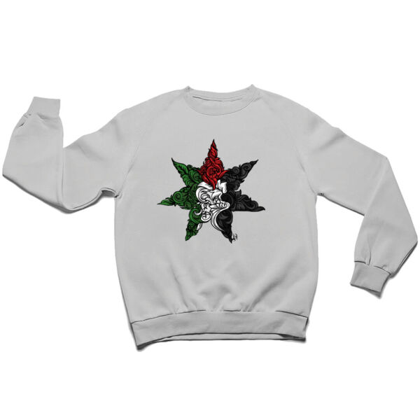 Floral Star Palestinian Sweater Thumbnail
