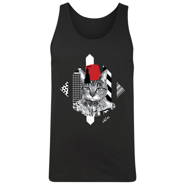 Cat Tarboush Men Tank Top Thumbnail