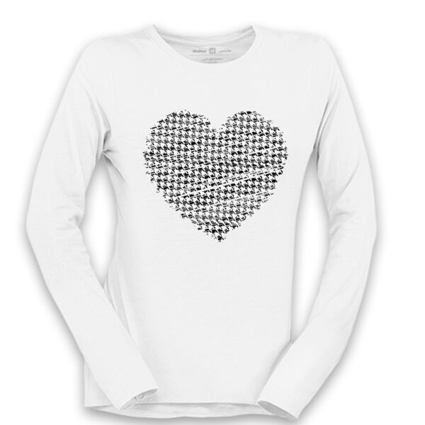 Palestine Heart Long Sleeve Shirt Thumbnail