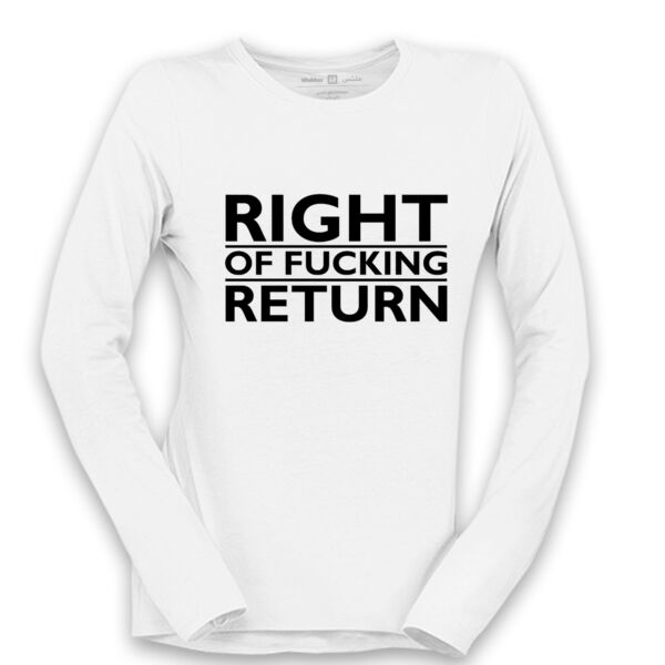 Right of Return Long Sleeve Shirt Thumbnail