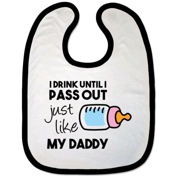 I Drink Until I Pass Out Bib Thumbnail