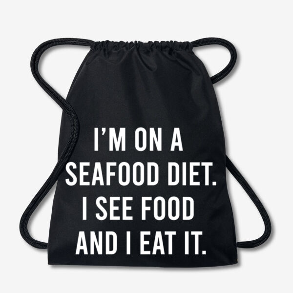 Seafood Diet Gym Bag Thumbnail