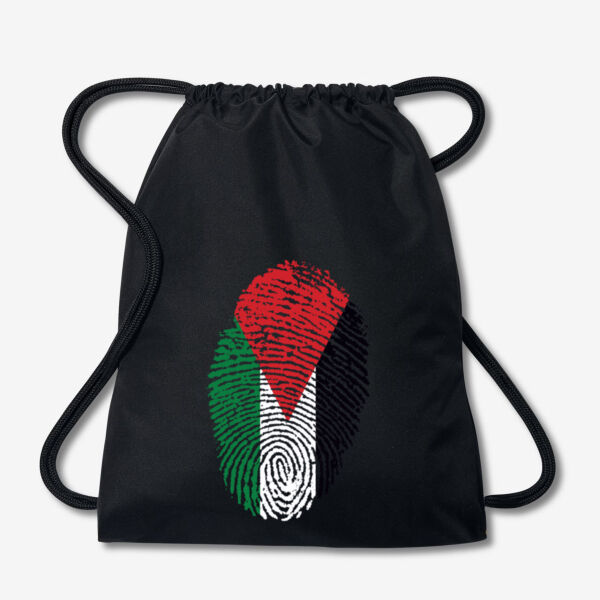Palestine Fingerprint Gym Bag Thumbnail