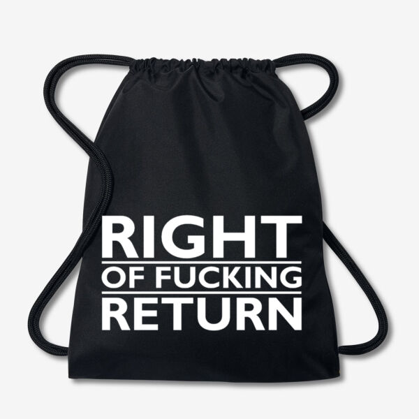 Right of Return Gym Bag Thumbnail