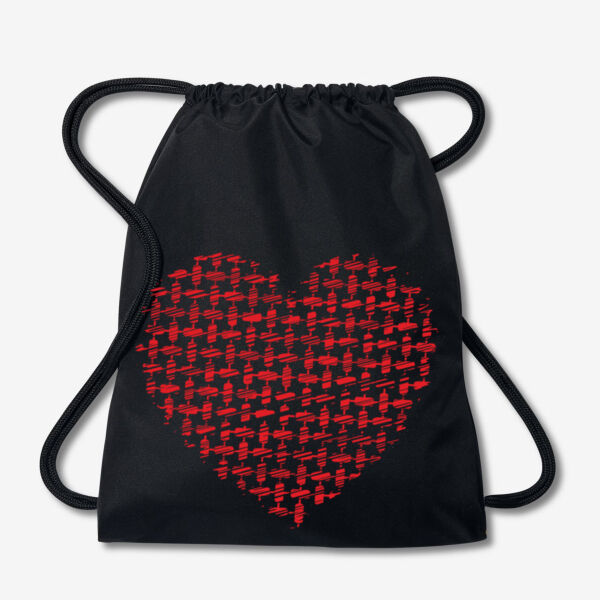 Jordanian Heart Gym Bag Thumbnail