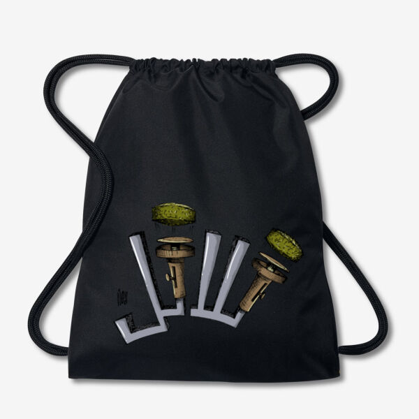 Falafel Machine Gym Bag Thumbnail