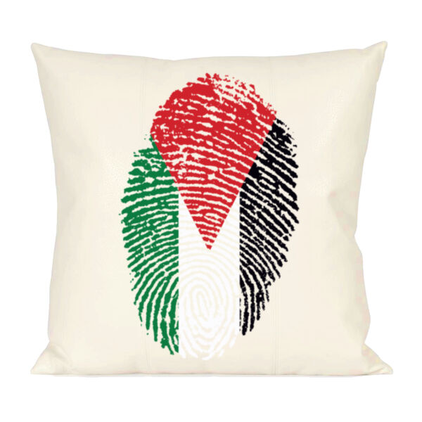 Palestine Fingerprint Pillow  Thumbnail