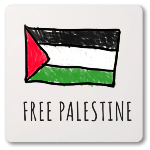Free Palestine Coaster Thumbnail