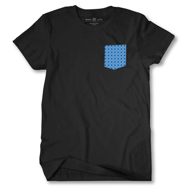 Arabic Pattern Tshirt With Pocket Thumbnail