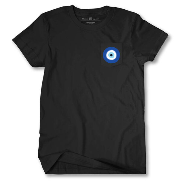 Greek Blue Eye Tshirt With Pocket Thumbnail